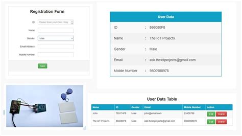 how to connect rfid reader to php|xampp rfid.